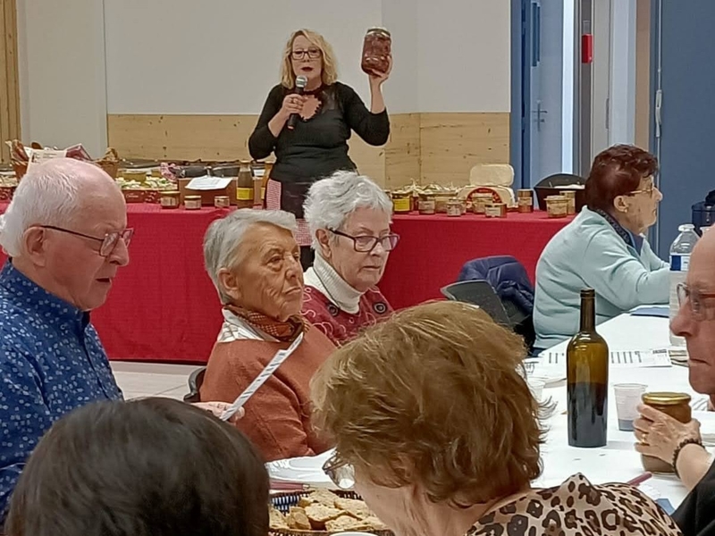 Essor Repas D&eacute;gustation Ornac Mars 2026